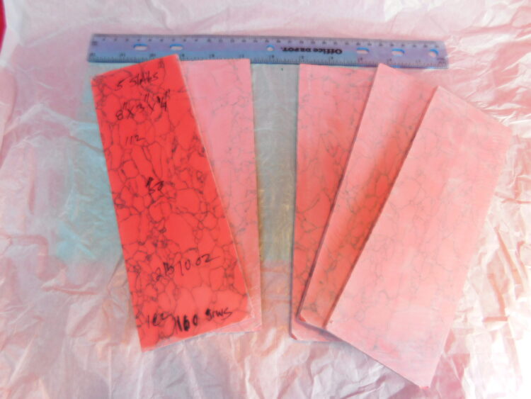 Synthetic Turquoise 5 Slabs