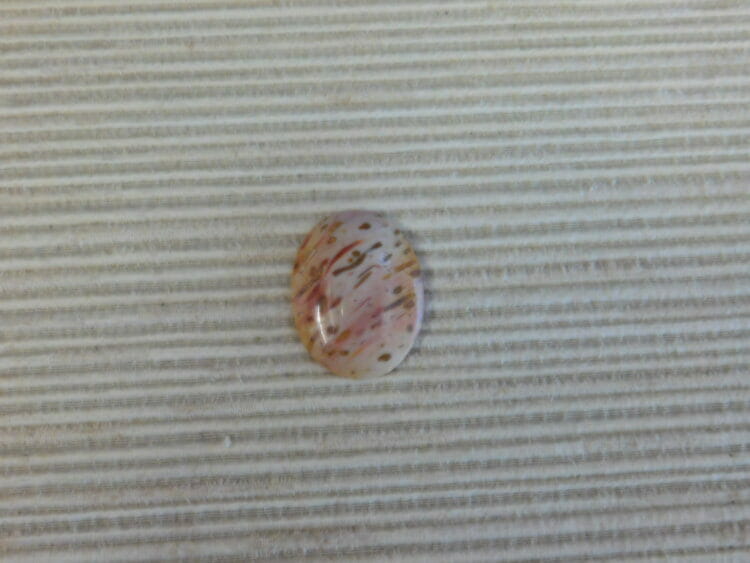 FOSSILIZED TEXAS PALM WOOD CABOCHON