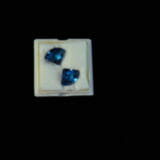 PAIR LONDON BLUE TOPAZ GEMSTONES