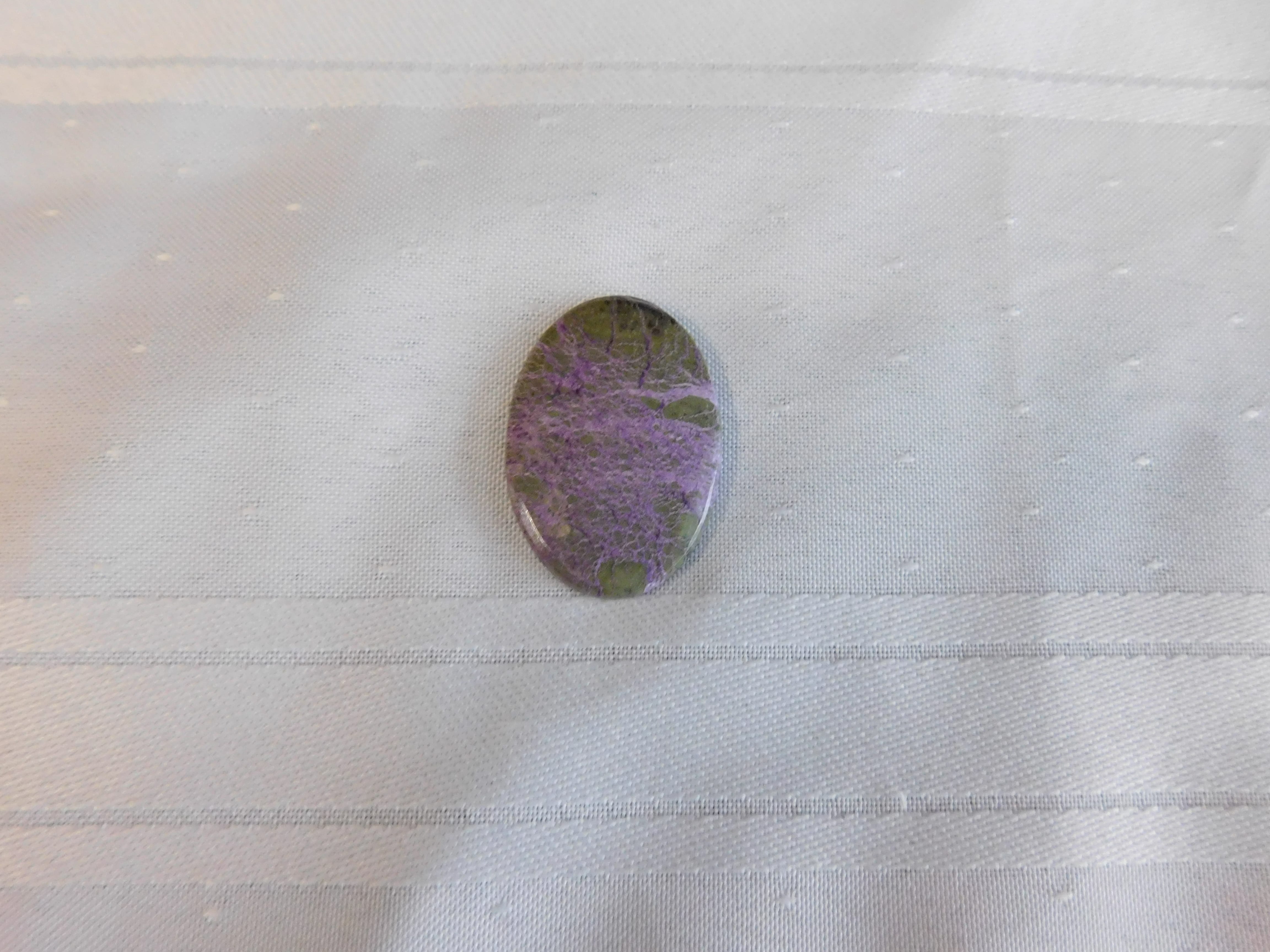 Purple Stichtite Atlantisite Cabochon from Namibia, Africa