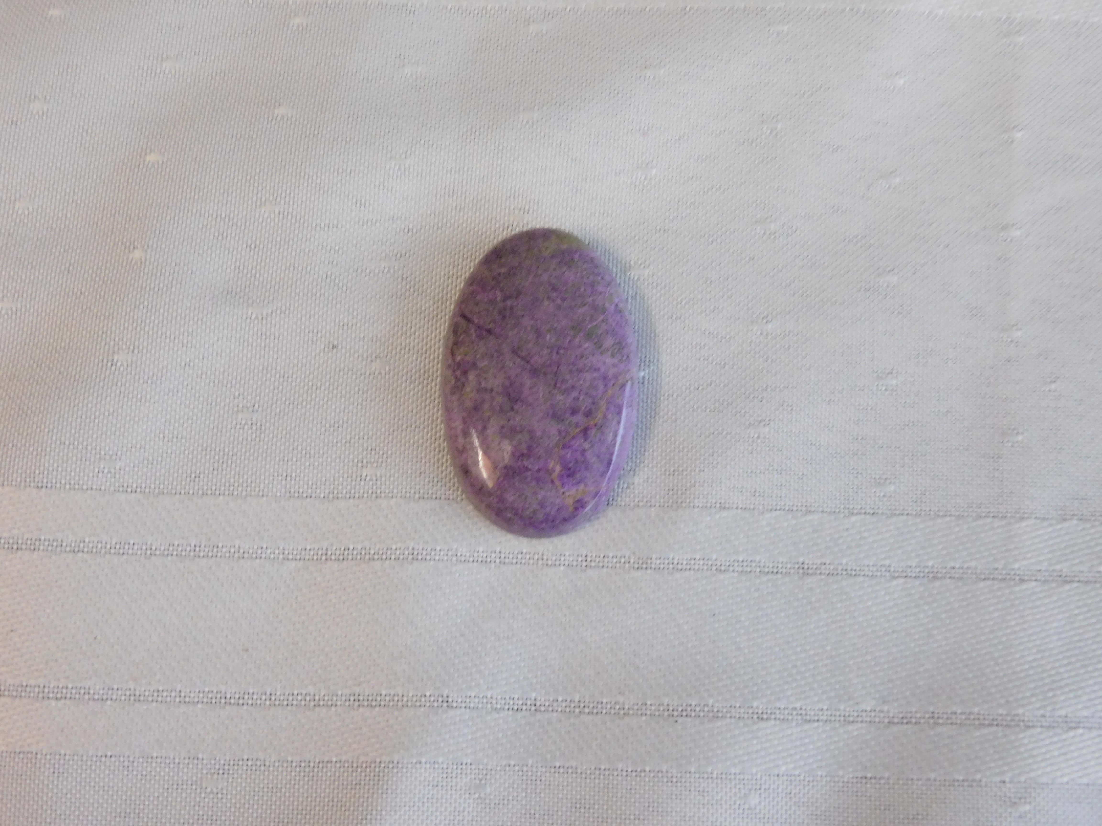 Purple Stichtite Atlantisite Cabochon from Namibia, Africa