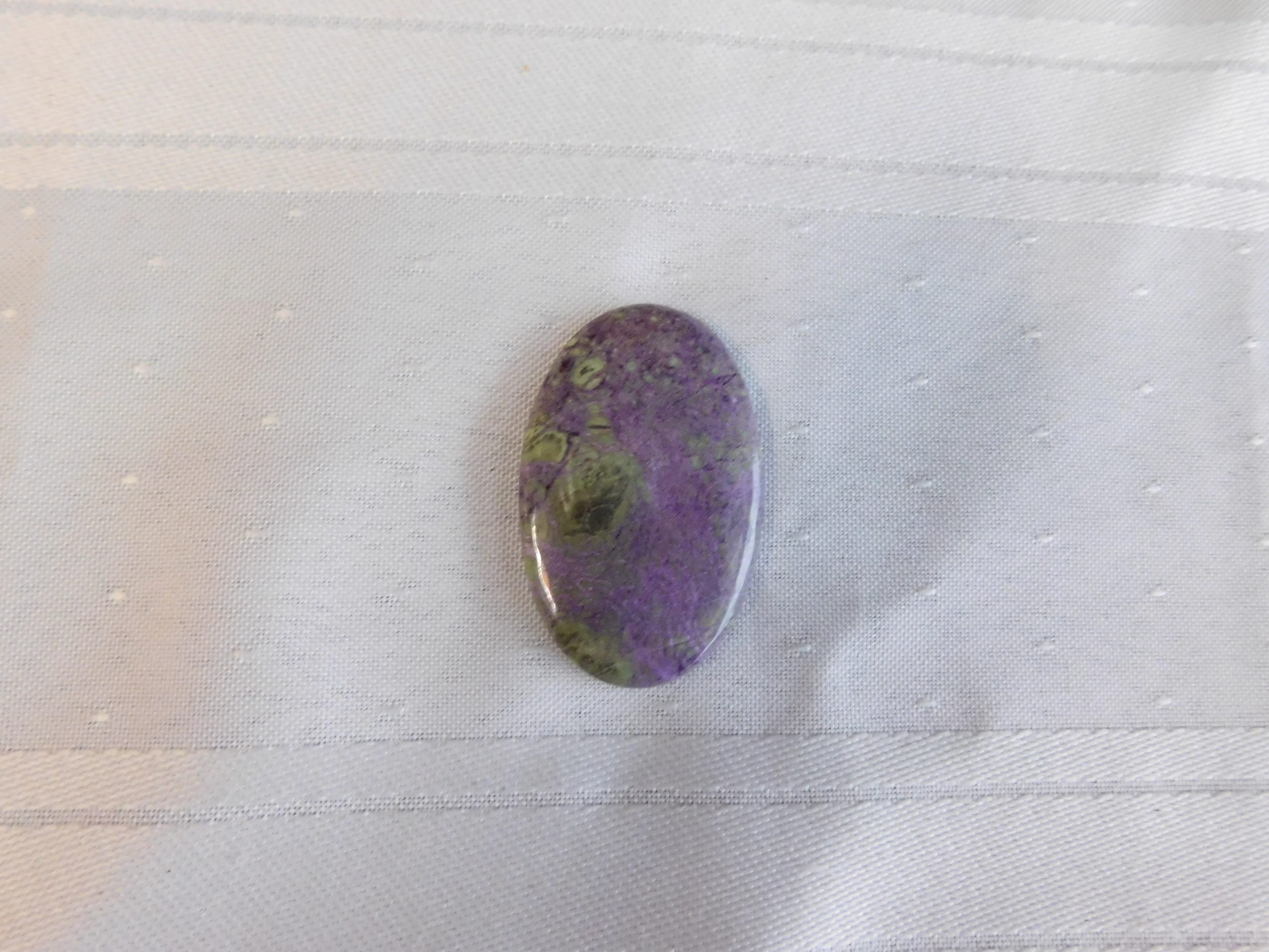 Purple Stichtite Atlantisite Cabochon from Namibia, Africa