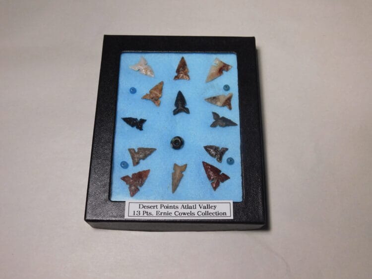 Authentic Ernie Cowles Collection 13 Desert Points - COA
