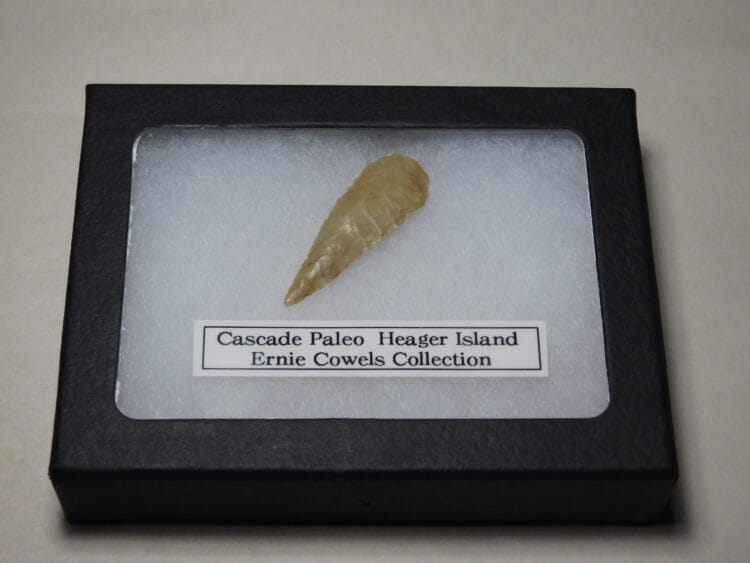 Authentic Cascade Projectile Point - COA included